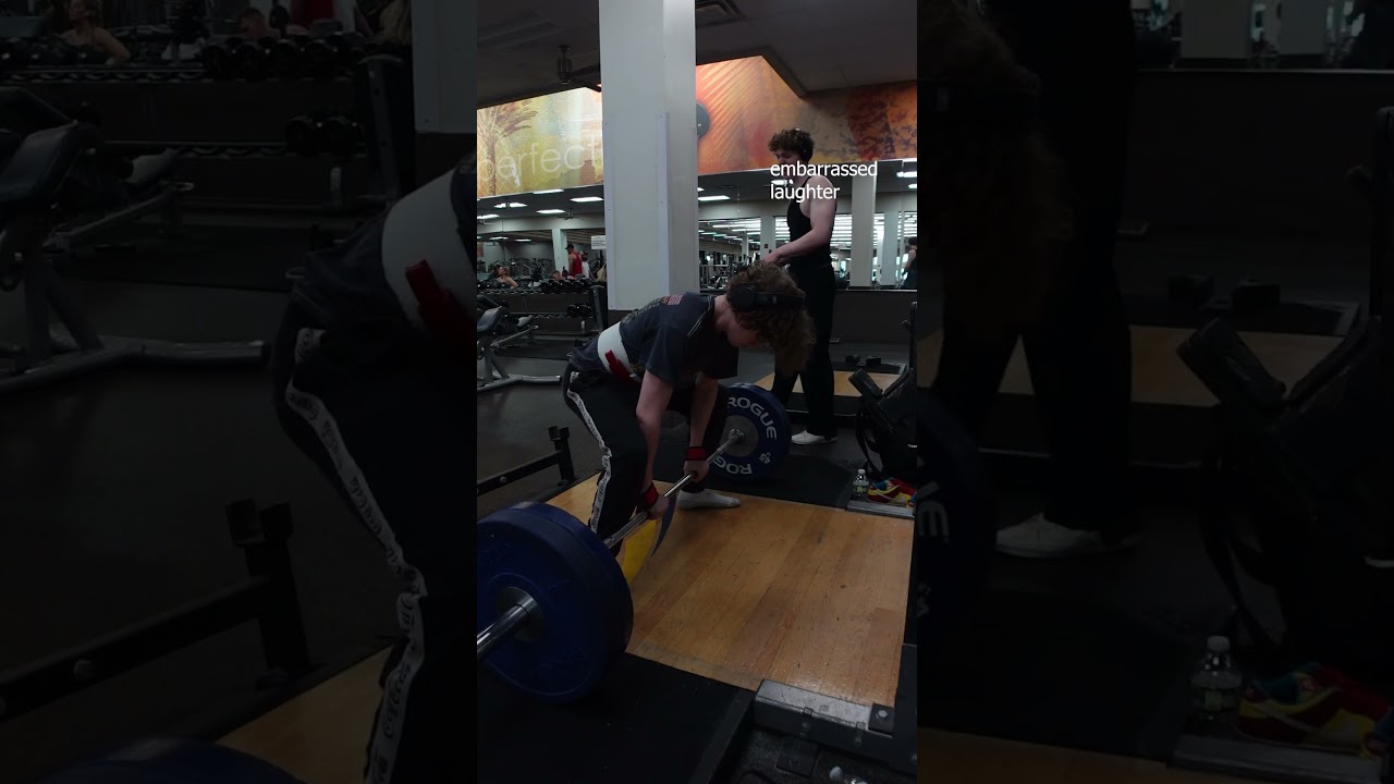 All This For His Deadlift PR