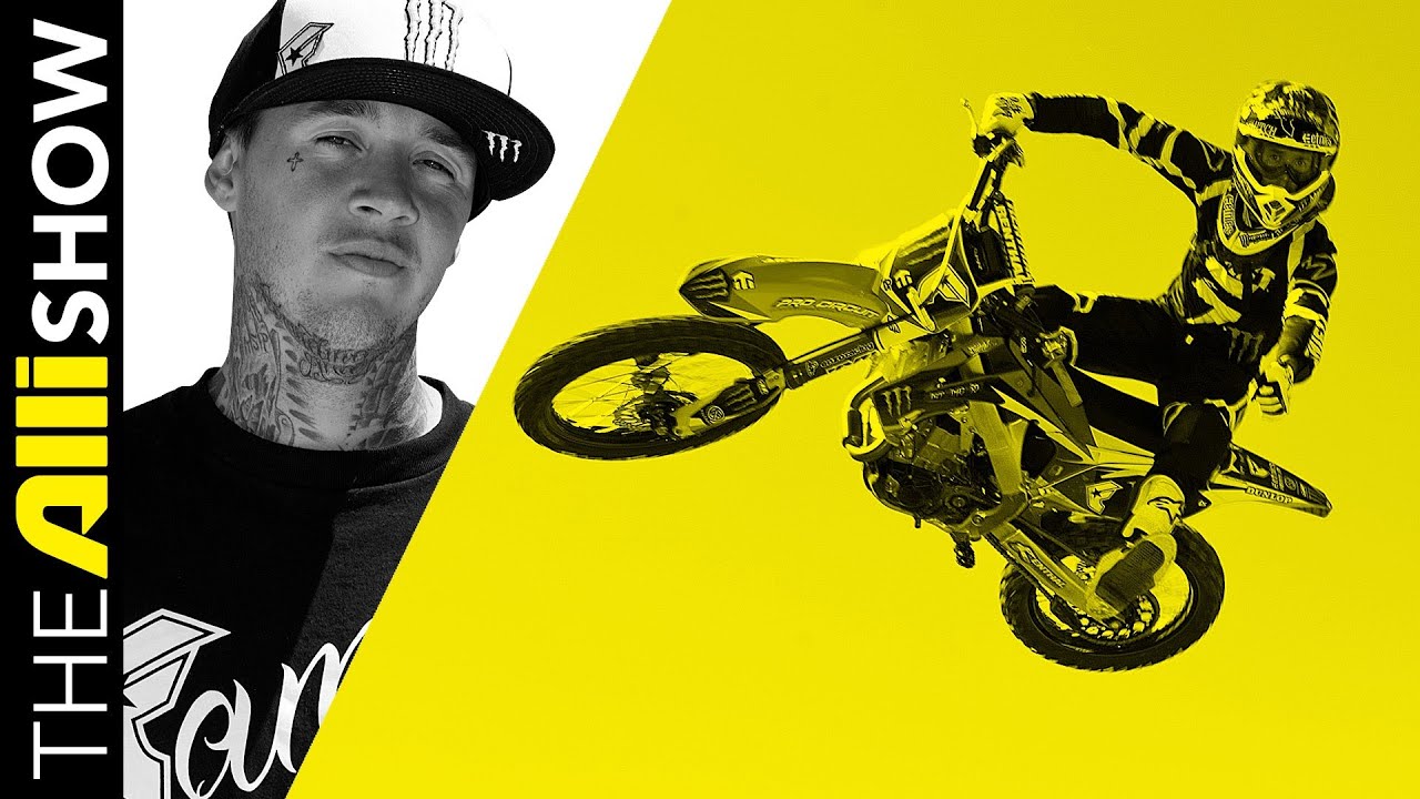 Джереми «Твич» Стенберг, легенда FMX, The Alli Show