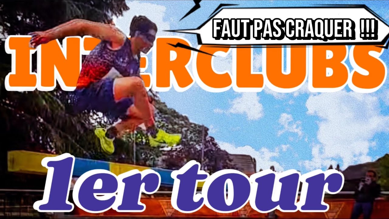 Je Bouche les Trous pour Le Premier Tour des Interclubs ! Mon Premier 3000m Steeple 🚧🏃🏻‍♂️!!!