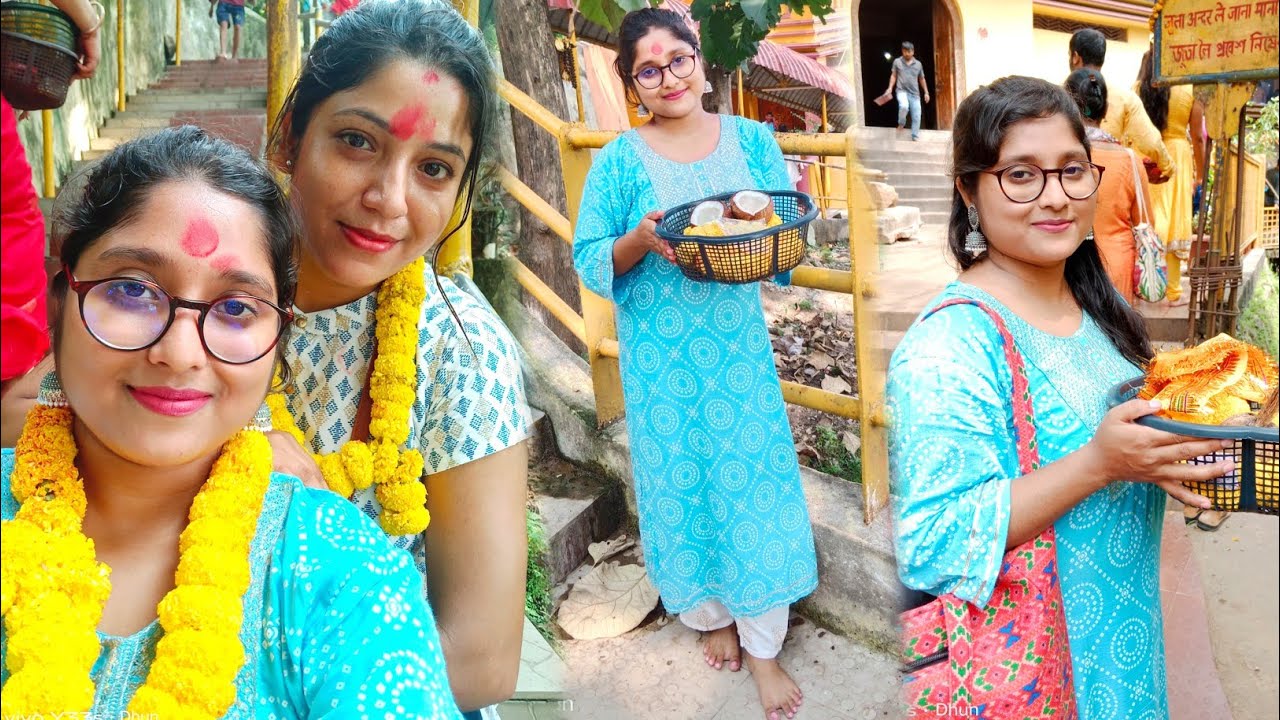 বʼলক মোৰ লগত Bagala Maa ৰ দৰ্শন কৰিবলৈ 🙏 Maa Bagalamukhi Temple At Guwahati Assam  #vlog52