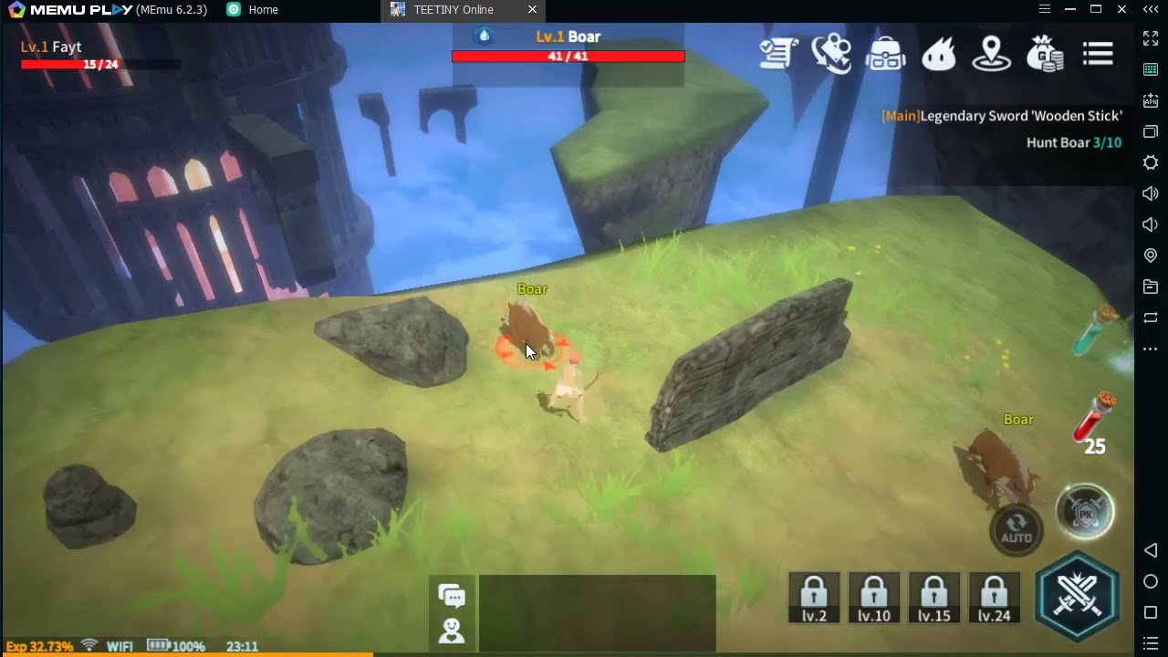 How to Play TeeTINY Online  Open World MMORPG  on Pc Keyboard Mouse Mapping with Memu (Jul 2019)