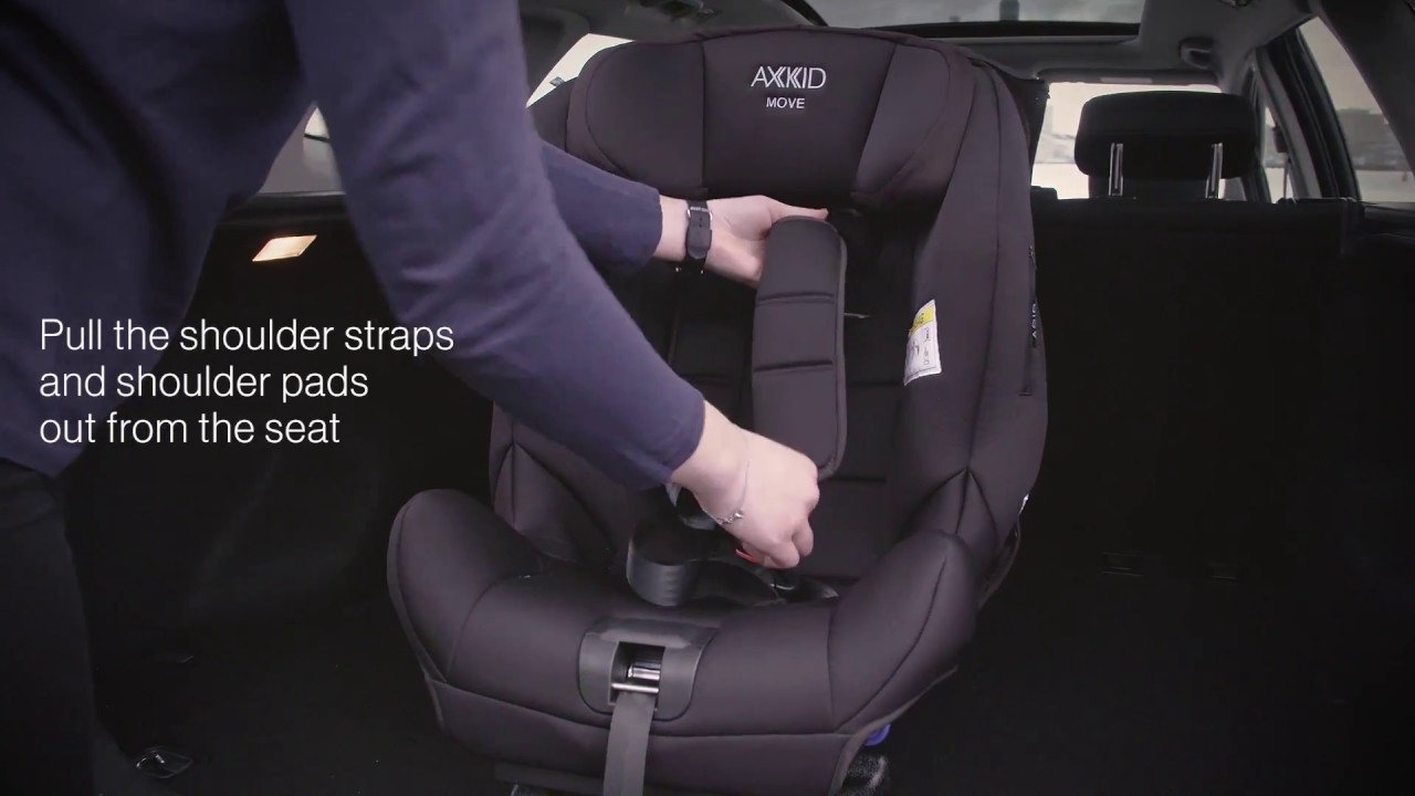 Axkid Move Change height on the headrest - EN
