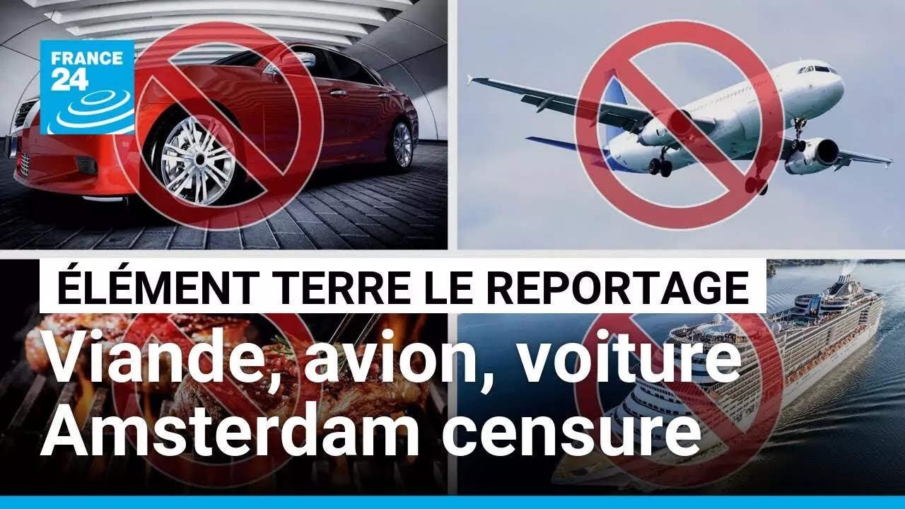 Viande, avion, croisière et voitures : Amsterdam en interdit la pub dès le 1er mai 2026