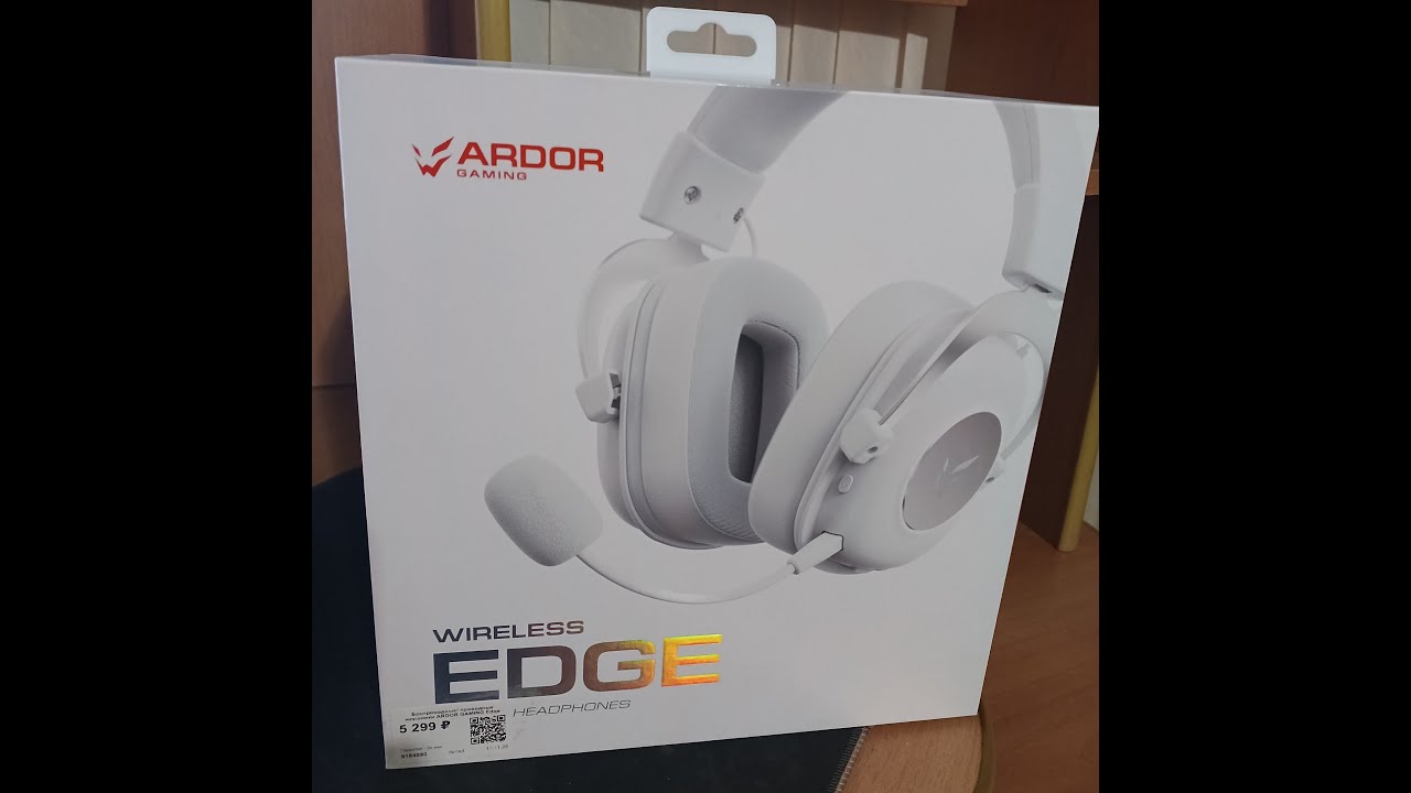 Беспроводные / проводные наушники ARDOR GAMING EDGE HEADPHONES 2025 (ЧАСТЬ 1)