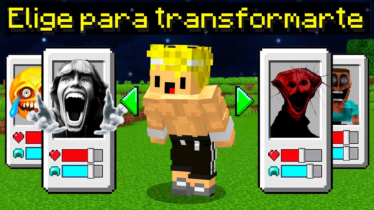 Me Transformé en MODS de TERROR para Asustar a Mi Amigo en Minecraft