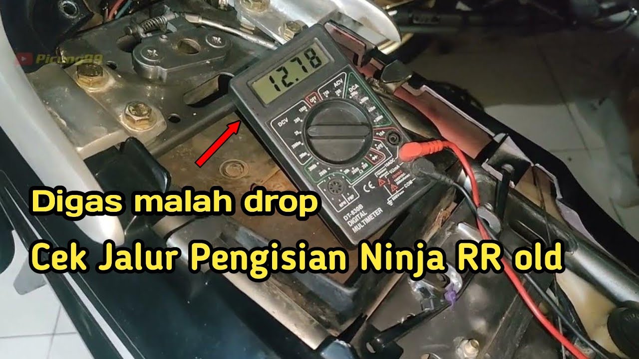 Cek Kelistrikan Ninja RR Digas Lampu Jadi Redup | Apa Penyebabnya ⁉️