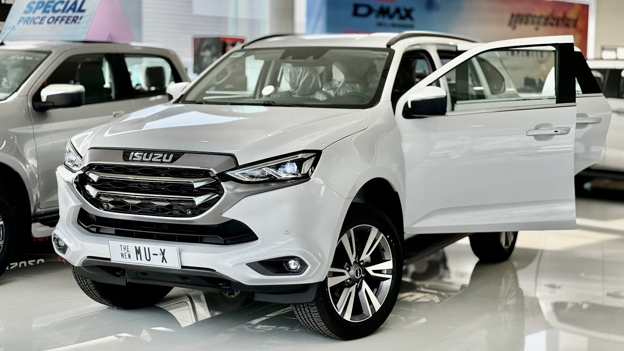 Isuzu MU-X 4WD ( 2024 ) : 3.0L Turbo - The Powerful 3 Rows SUV!