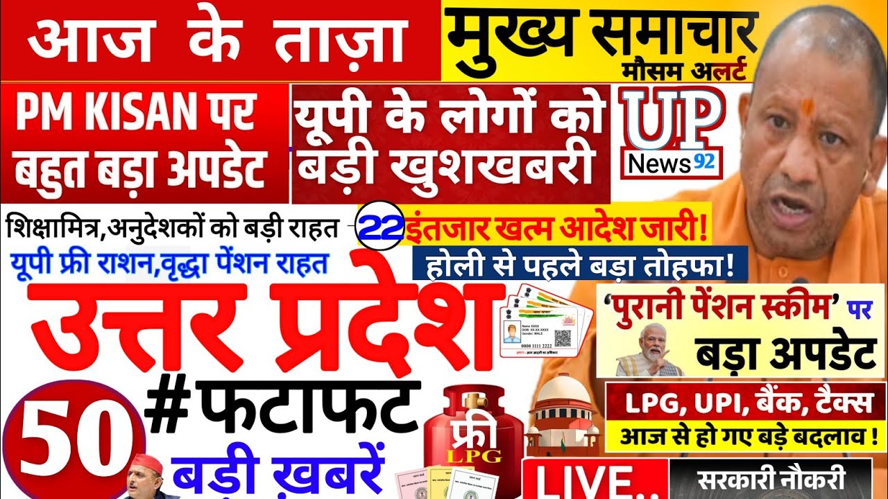 Today Up News 24 February 2026 | Uttar Pradesh Latest News | Cm Yogi | PM Modi,Up breaking News