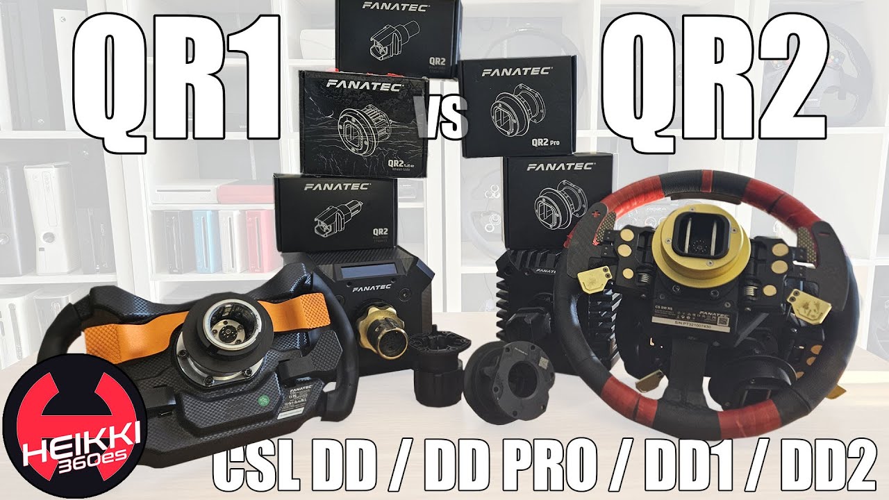 ¿Merece la pena pasar del QR1 al QR2? Fanatec CSL DD / DD Pro / DD1 / DD2