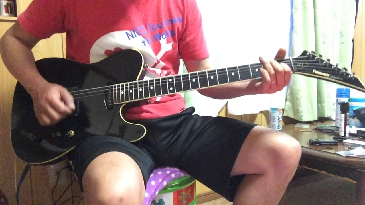 BOOWY　B・BLUE 　ギター　TAKE2　弾いてみた　(GUITAR COVER)