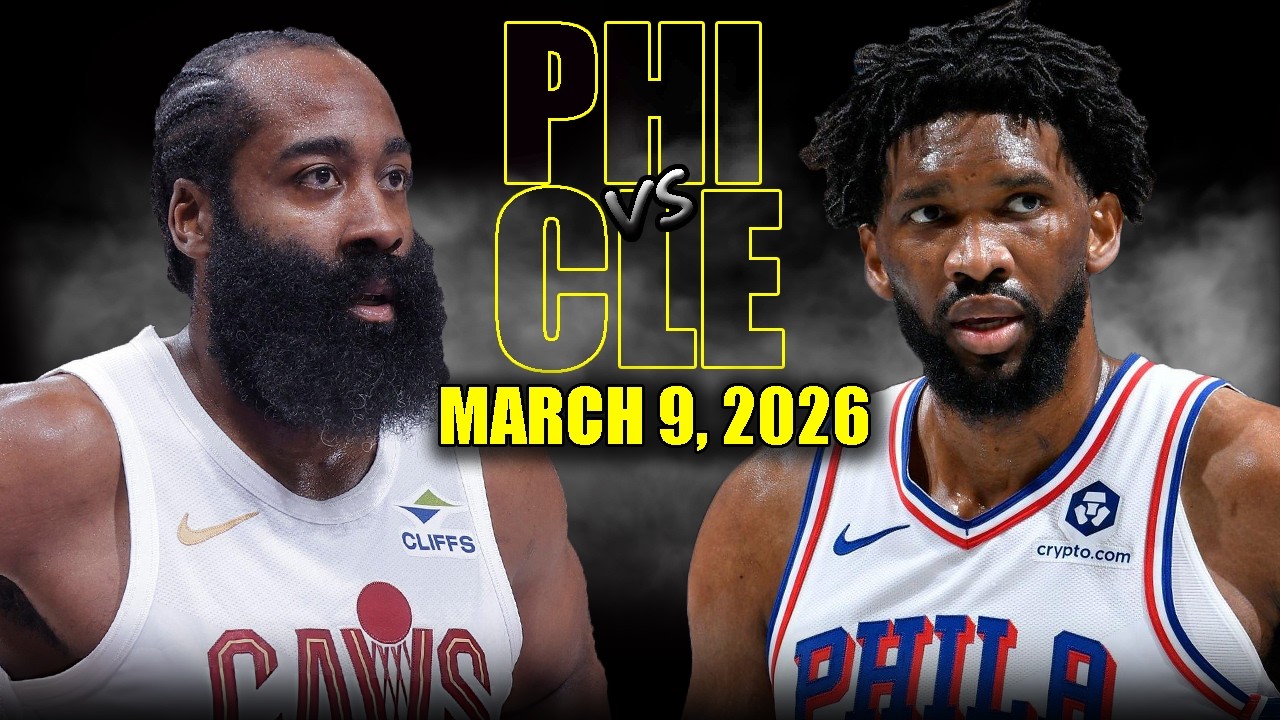 Cleveland Cavaliers vs Philadelphia 76ers Full Game Highlights – March 9, 2026 | NBA Season