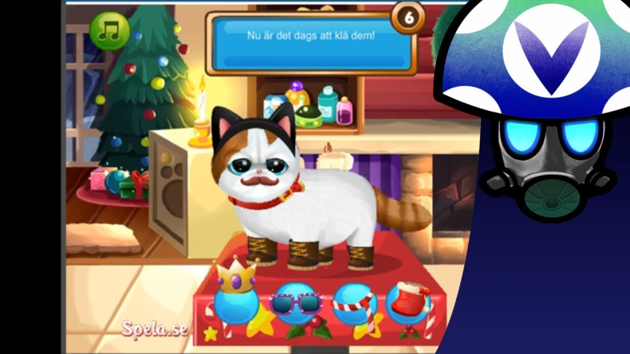 Christmas Flash Games: Attempting other languages - Rev After Hours [Vinesauce]