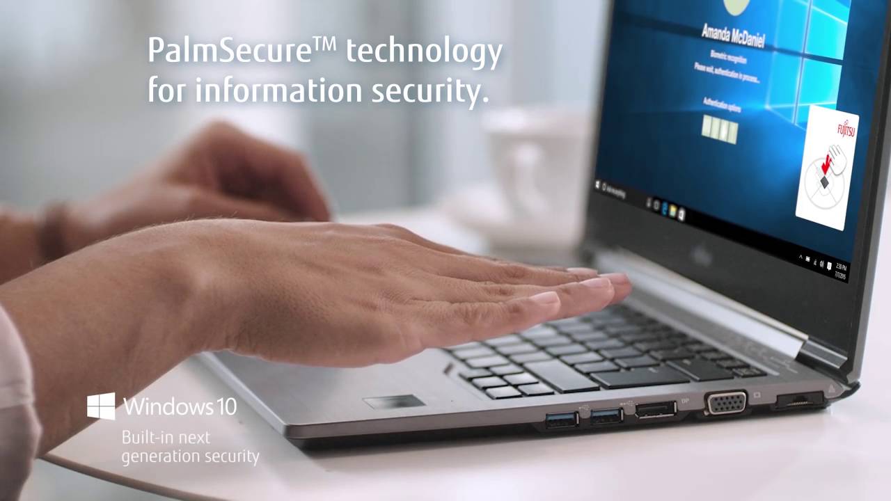 Fujitsu Healthcare &ndash; Palm Vein Security