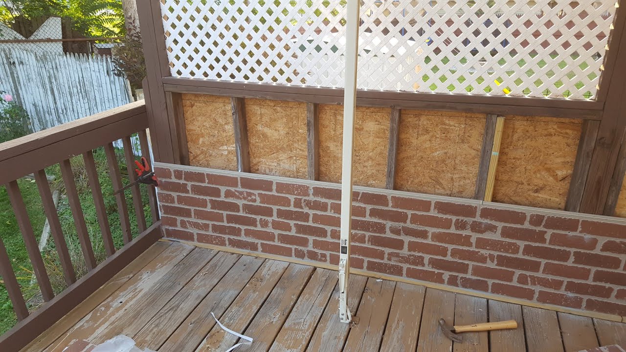 Installing Nichiha Brick Wall Panels