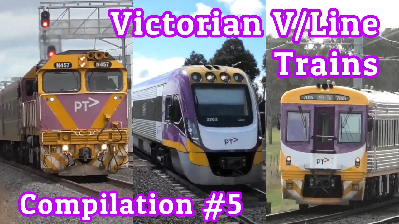 Victorian V/Line Trains Compilation #5