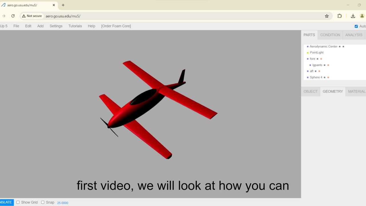 Design a PLANE in your BROWSER for FREE! MachUp Software Introduction | How to use MachUp