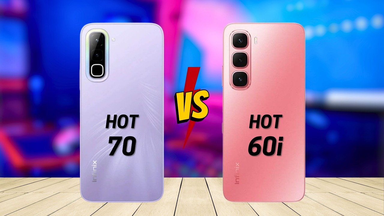 Infinix Hot 70 vs Infinix Hot 60i