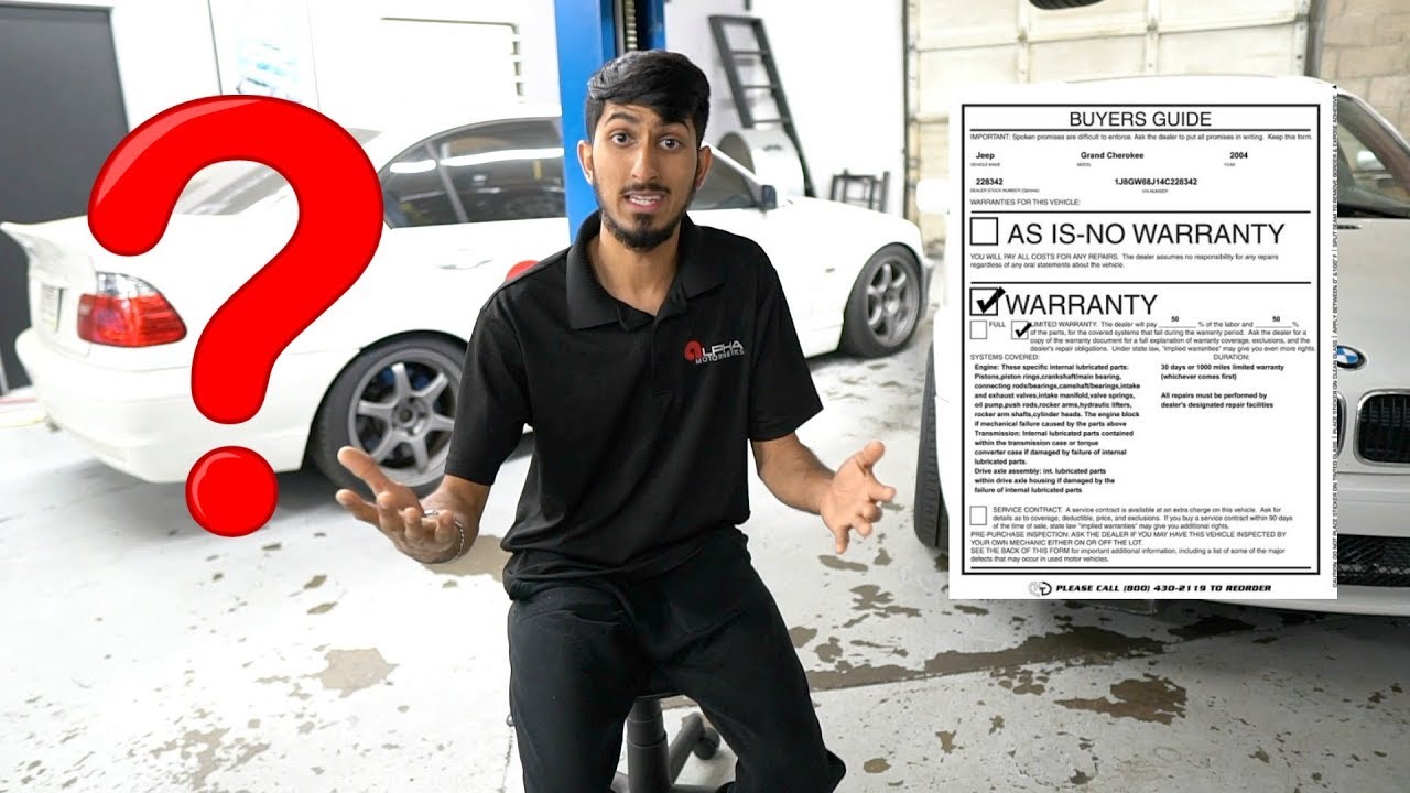Should You Purchase Used Car Warranty?
