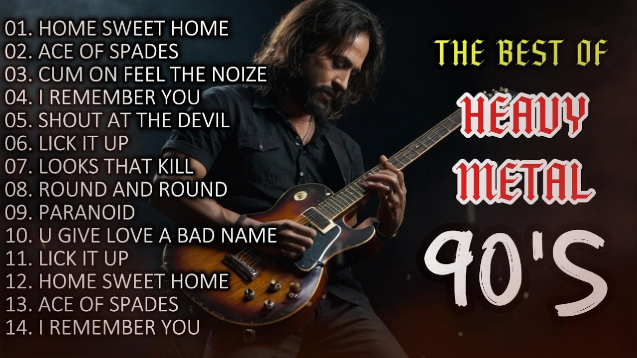 90s METAL ANTHEMS: The Best-Selling Heavy Metal Hits of the Decade!