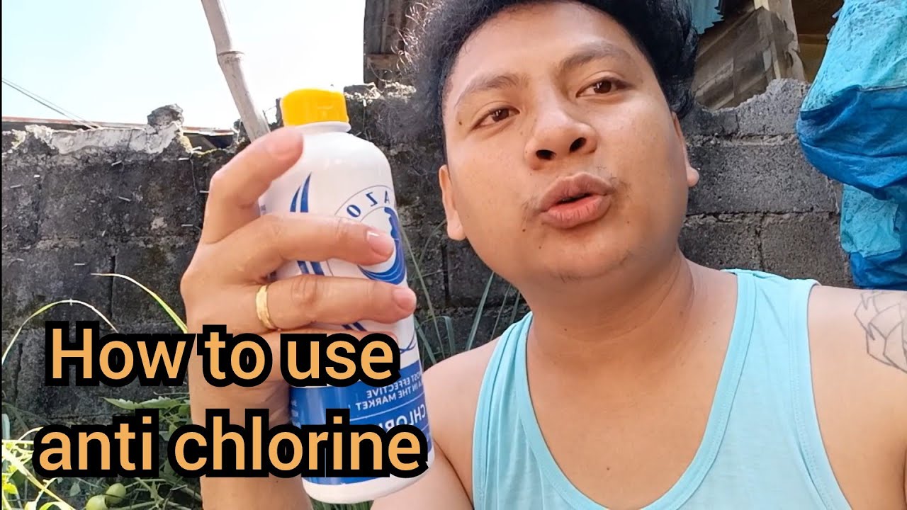 How to use anti chlorine for your fish tank
