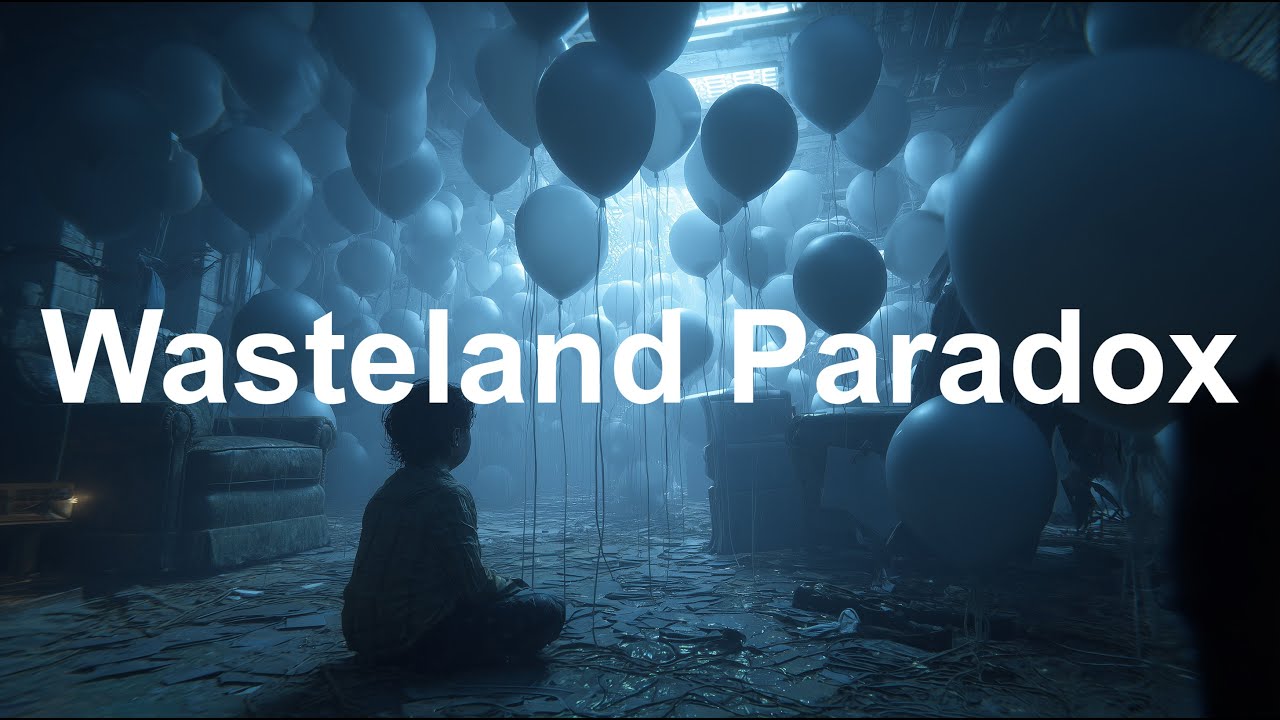 Eerie Apocalyptic World | Surreal Horror Visuals #WastelandParadox #Apocalyptic #SurrealHorror