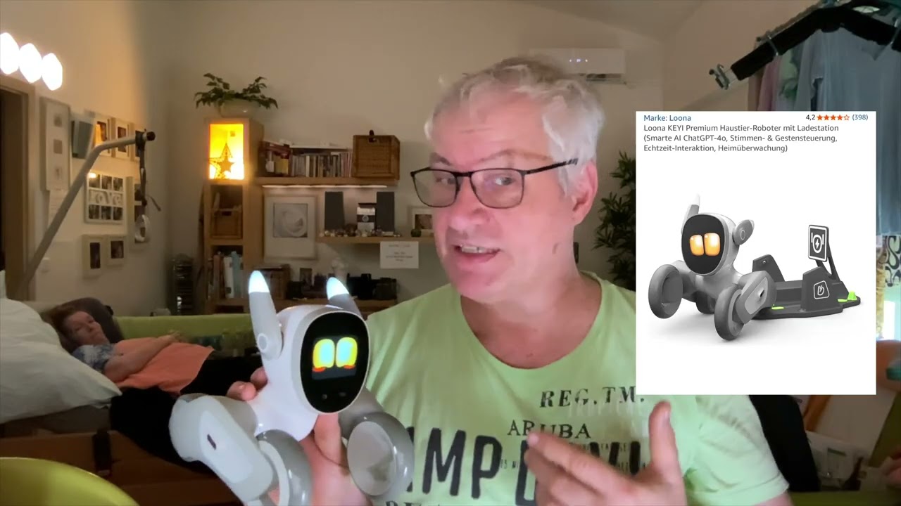 Loona Roboter Pet auf Deutsch Ai / Ki