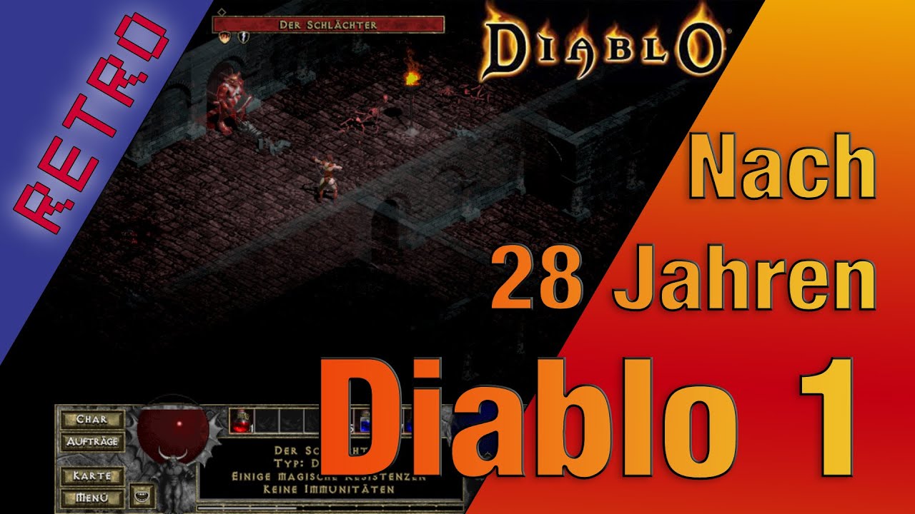 Let's Play - Diablo 1 | Meine Eindr&uuml;cke 28 Jahre nach Ver&ouml;ffentlichung