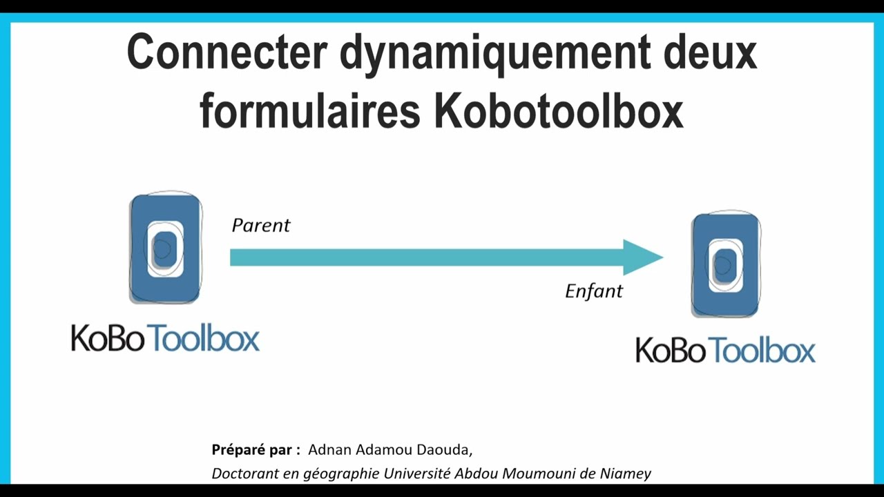 Importer des données dans un formulaire Kobotoolbox à partir d'un autre formulaire Kobotoolbox.