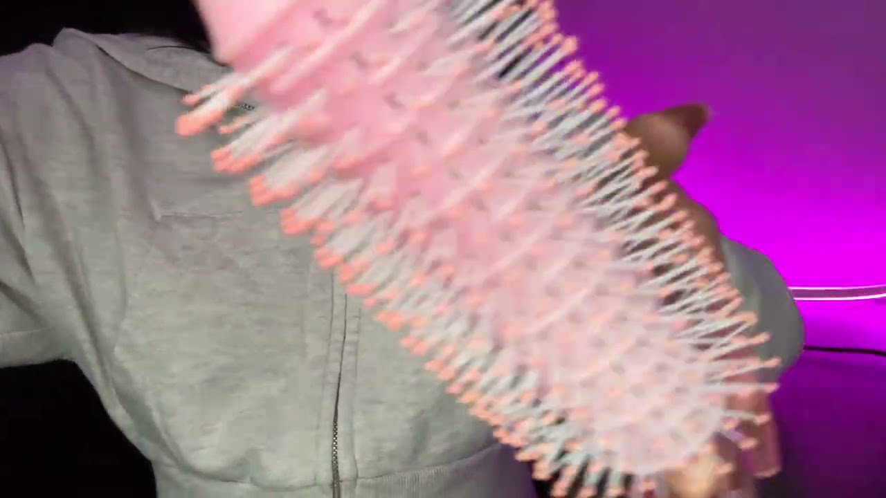 ASMR Screen Brushing with a Hair Brush 💤 So Satisfying & Relaxing✨ (No talking)