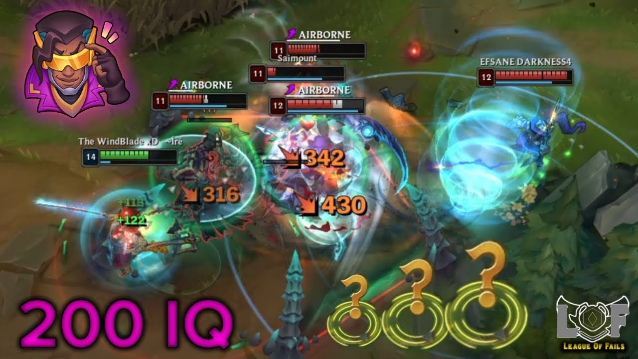 200 IQ Outplay 1v5 and LoL Moments 2020  - League of Legends
