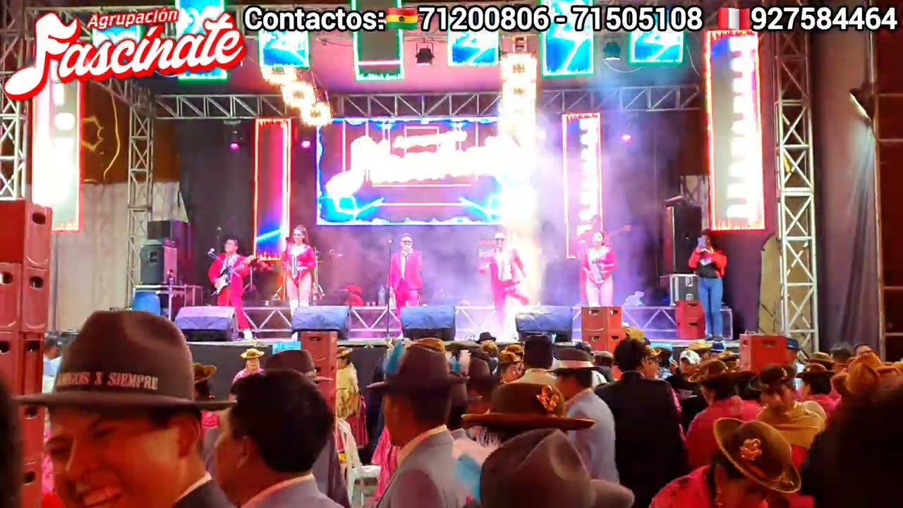 Mix Sobreviviré y Mi Destino - Agrupación Fascínate en vivo / Yunguyo Puno Perú 