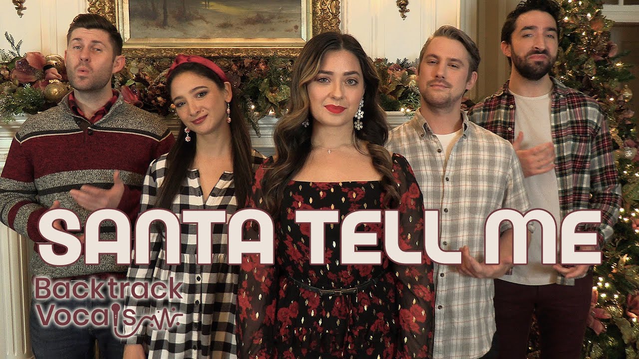 Santa Tell Me (A Cappella Cover) Ariana Grande - Backtrack Vocals