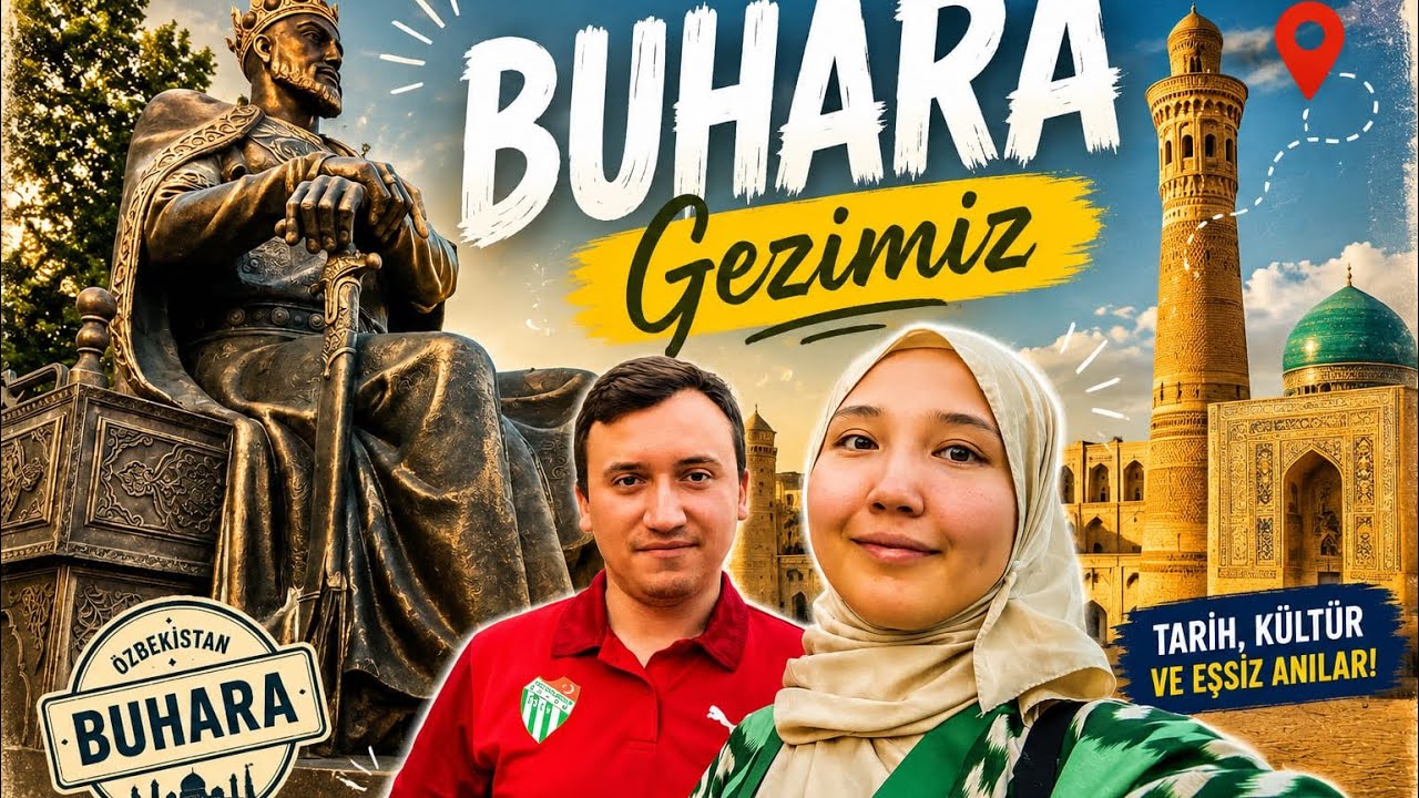 1 Günde Buhara’yı Gezdik😇|Özbekistan🇺🇿