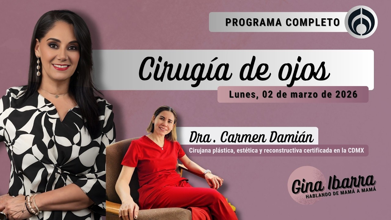 En Vivo | Hablando de Mamá a Mamá con Gina Ibarra | Lunes 02/03/26