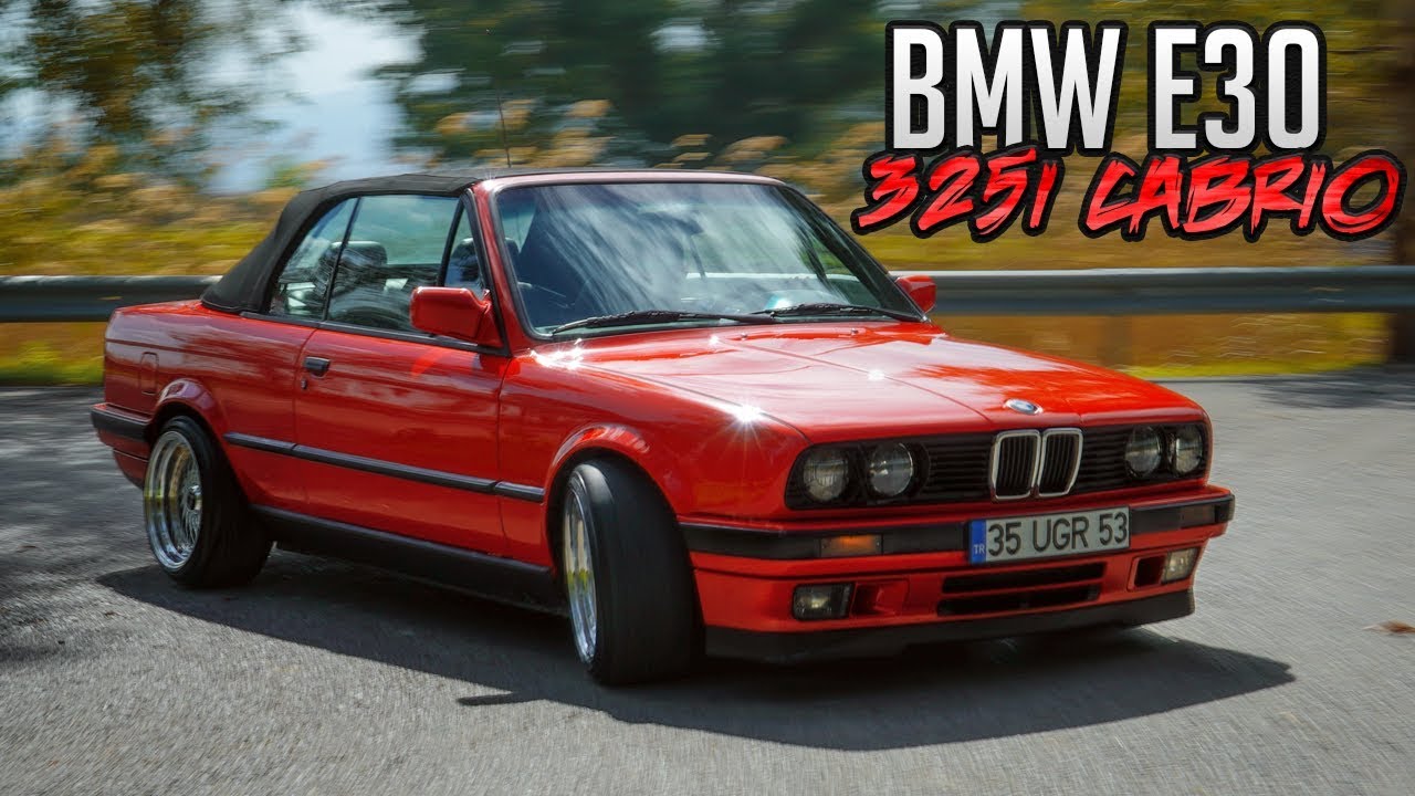 BMW E30 325i Cabrio Test Sürüşü / M20 2.8 Stroker