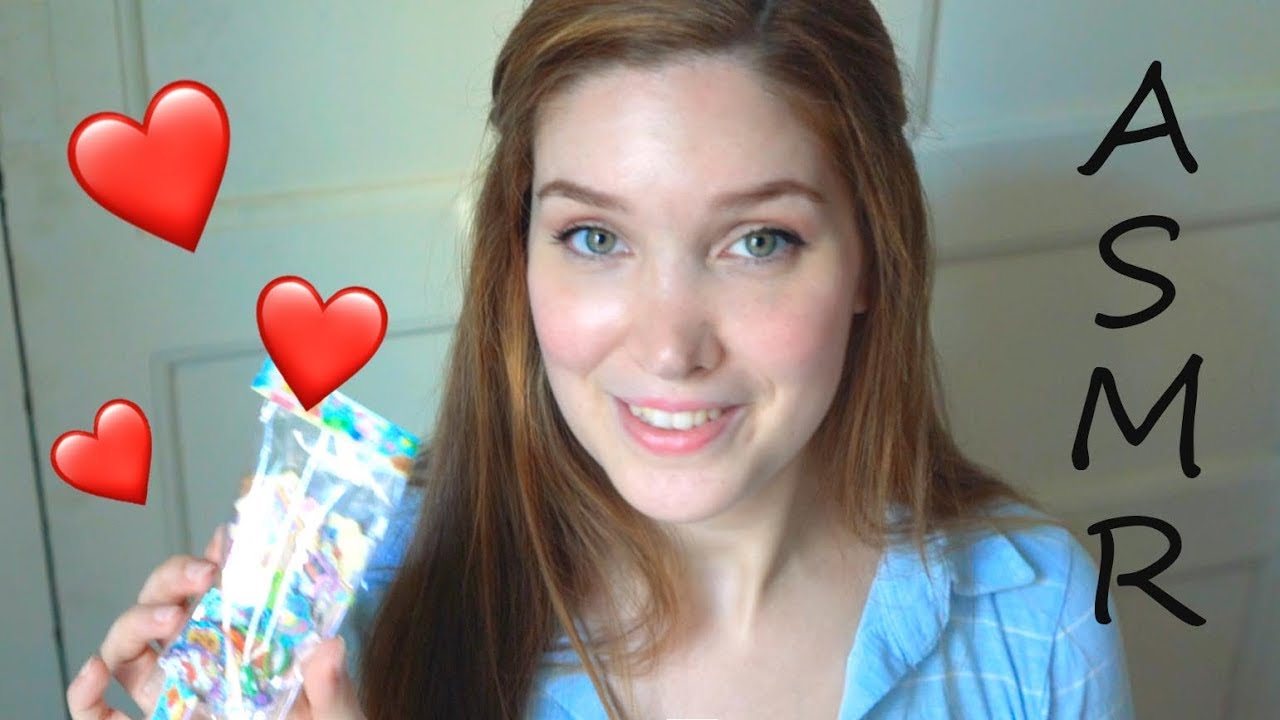 ASMR Sticker Haul from my friend Gracie Mac :)