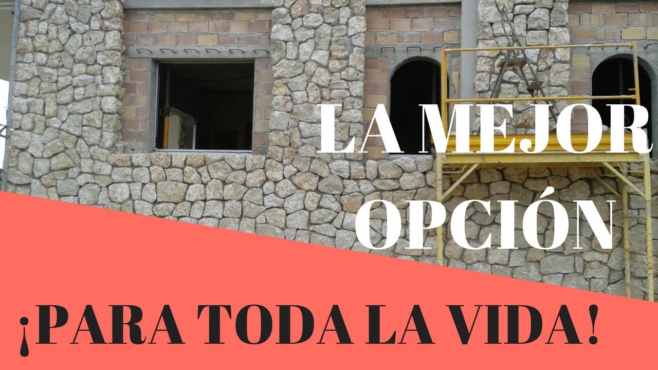 Como hacer una fachada de piedra ⭐⭐ 