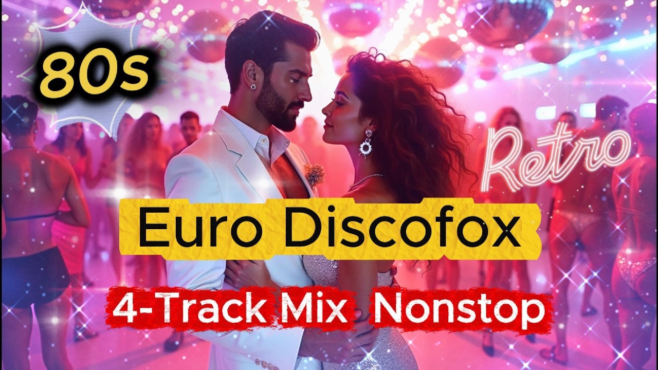 80s Euro Discofox ..4-Track Mix 23....Nonstop   🎶  The Perfect Mix for Your Next Party