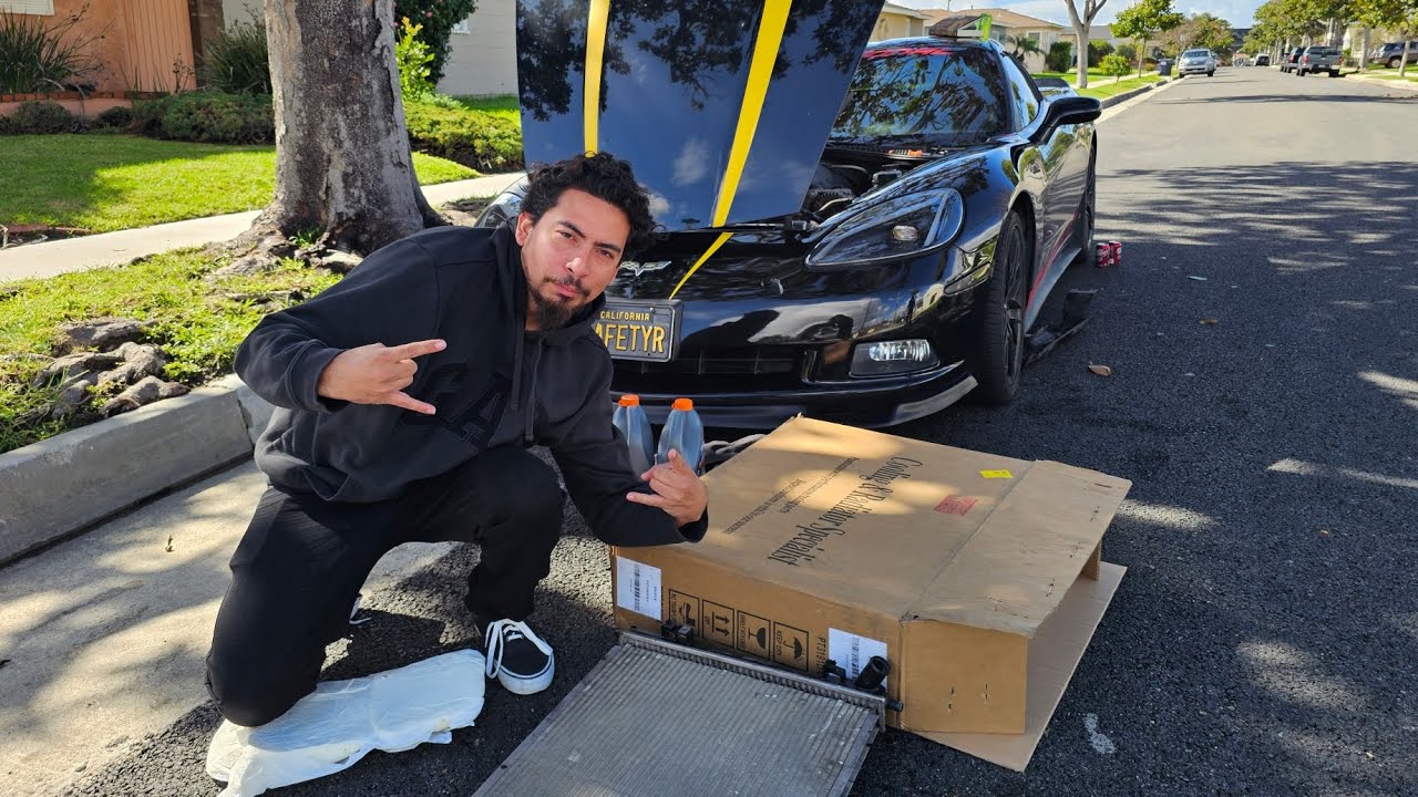 Changing A Corvette C6 06 Radiator To An Aluminum Radiator 2024