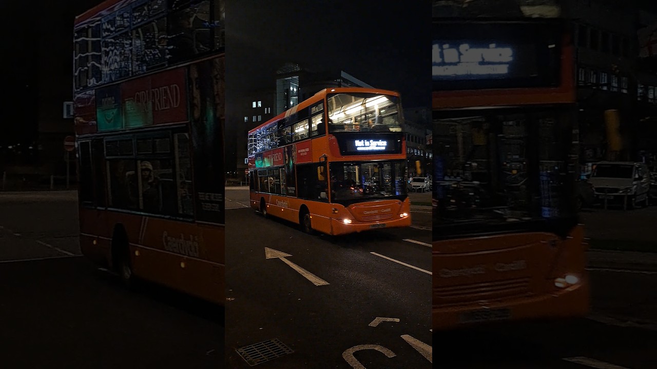 Cardiff Bus 341 arriving at Cardiff Kingsway #cardiffbus #buses