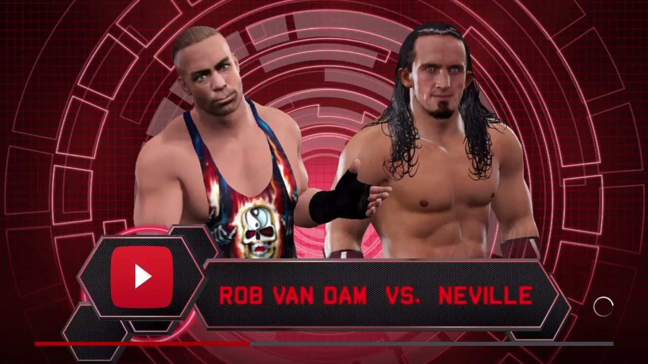 WWE 2K17 РВД против Невилла запросил матч 1 на 1