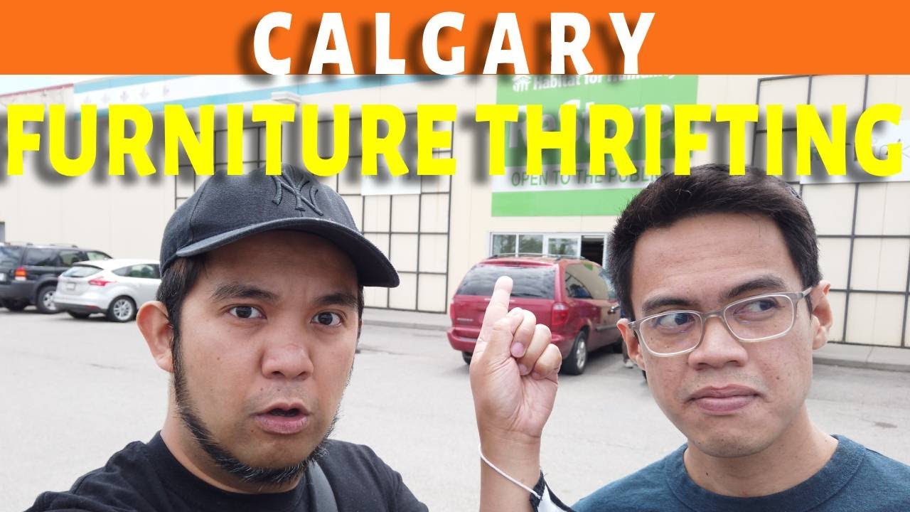 VLOG 72 - Furniture Thrifting at Restore Habitat for Humanity Calgary, Alberta
