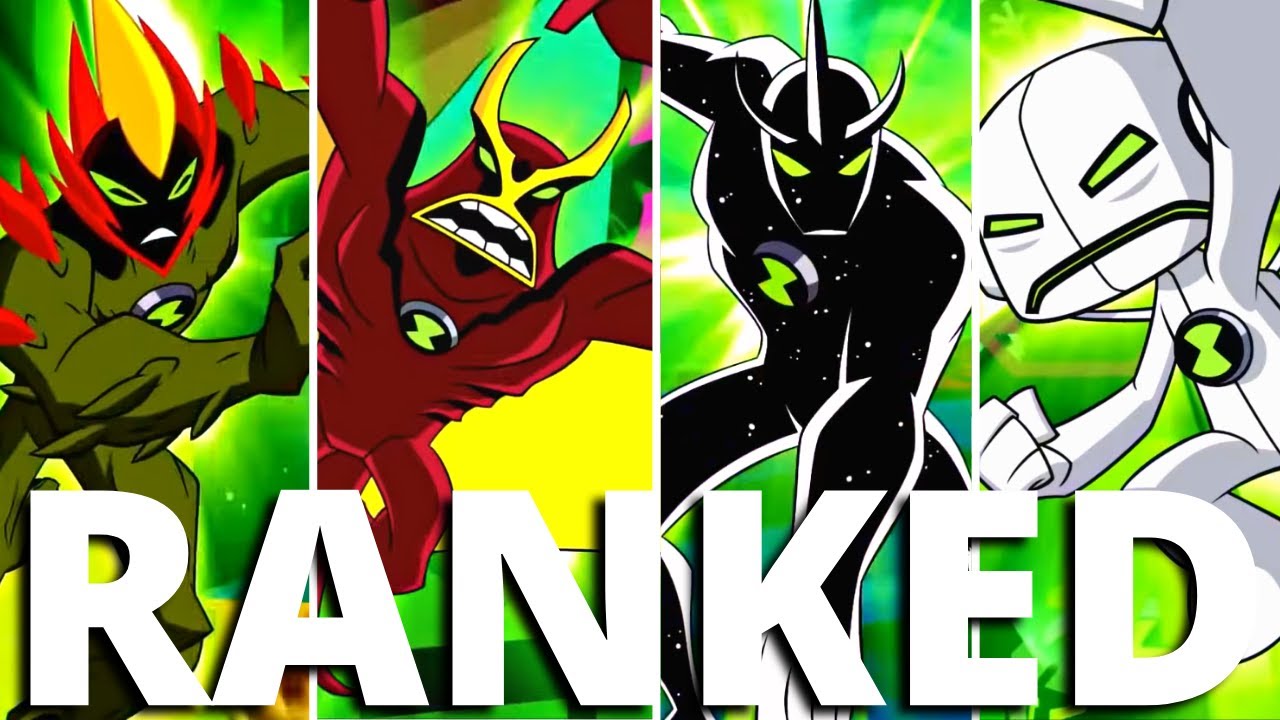 Every ALIEN from Ben 10: Alien Force RANKED | WORST to BEST