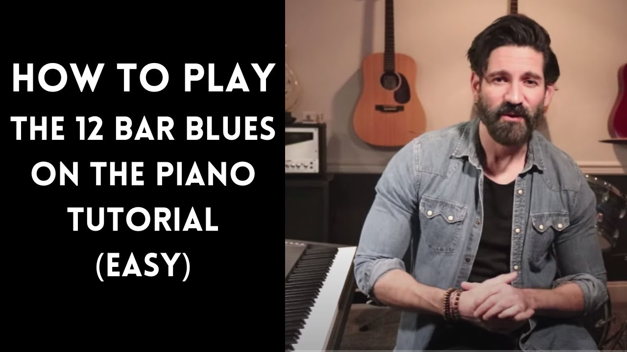 How To Play The 12 Bar Blues On Piano (EASY)