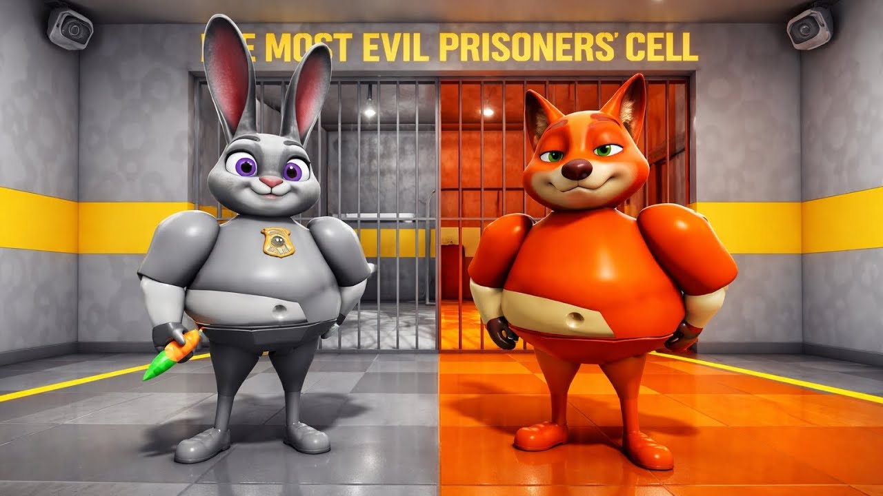 ESCAPING THE MOST EVIL PRISON?! 😱 Judy & Nick Prison Run Roblox