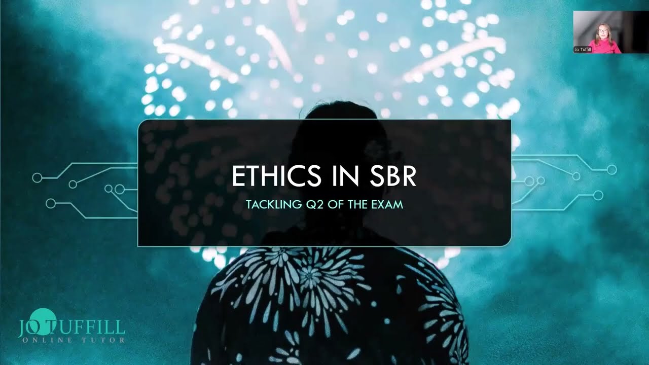 Ethics in ACCA SBR