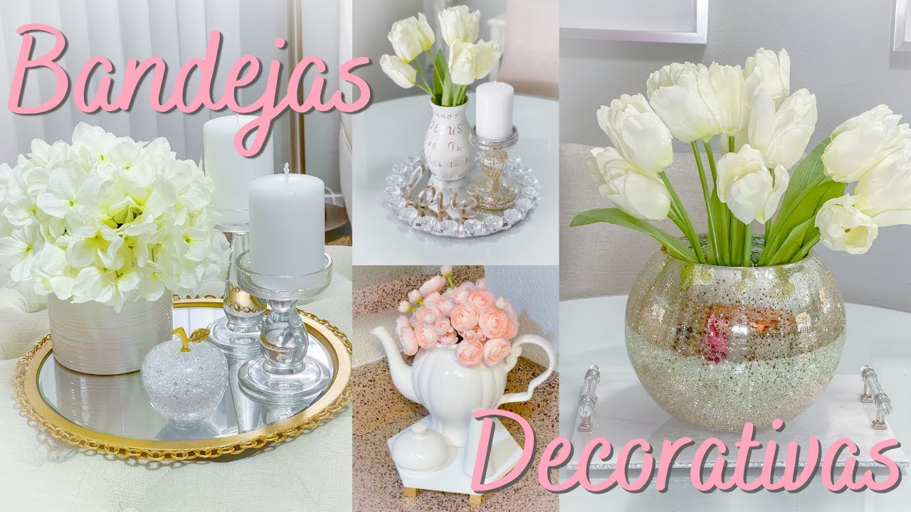 DIY Bandejas Decorativas / Decoración 2023 / Decorative Trays