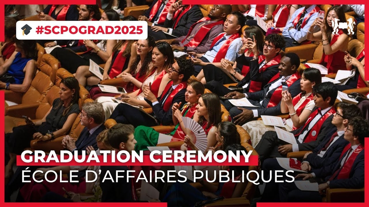 Cérémonie du diplôme 2025 - École d'affaires publiques