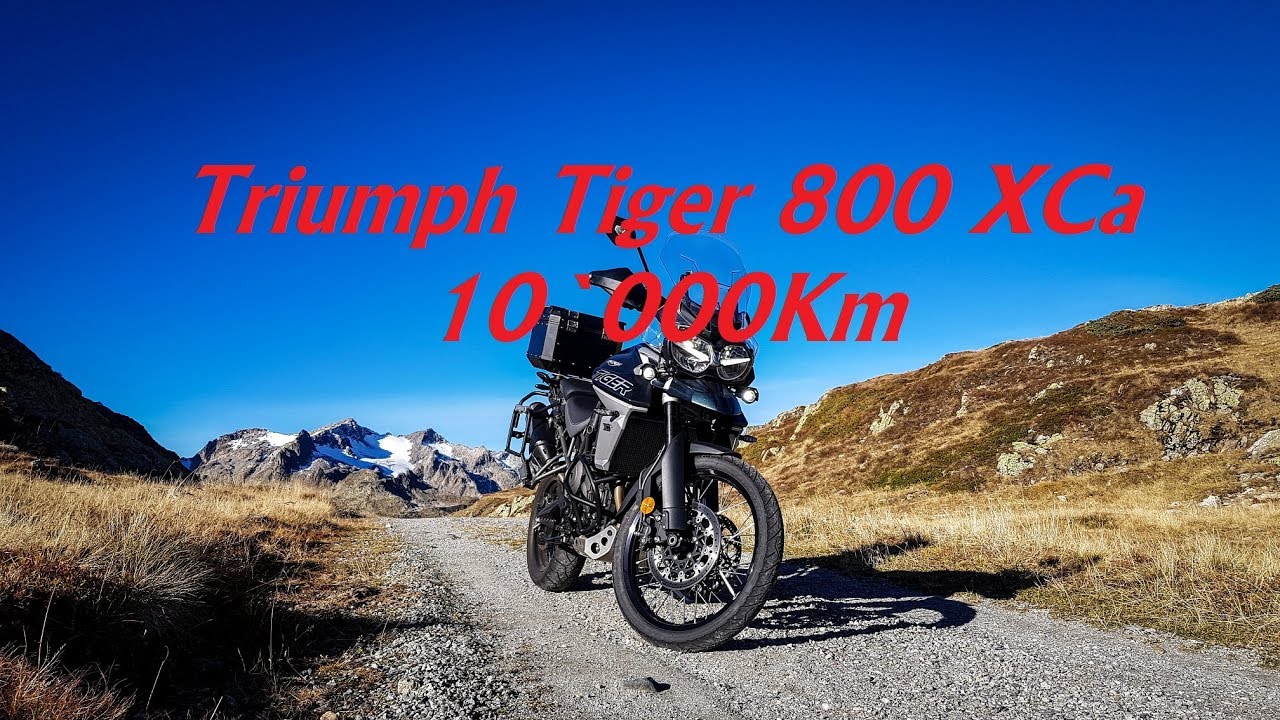 Triumph Tiger 800 XCa nach 10`000 Km