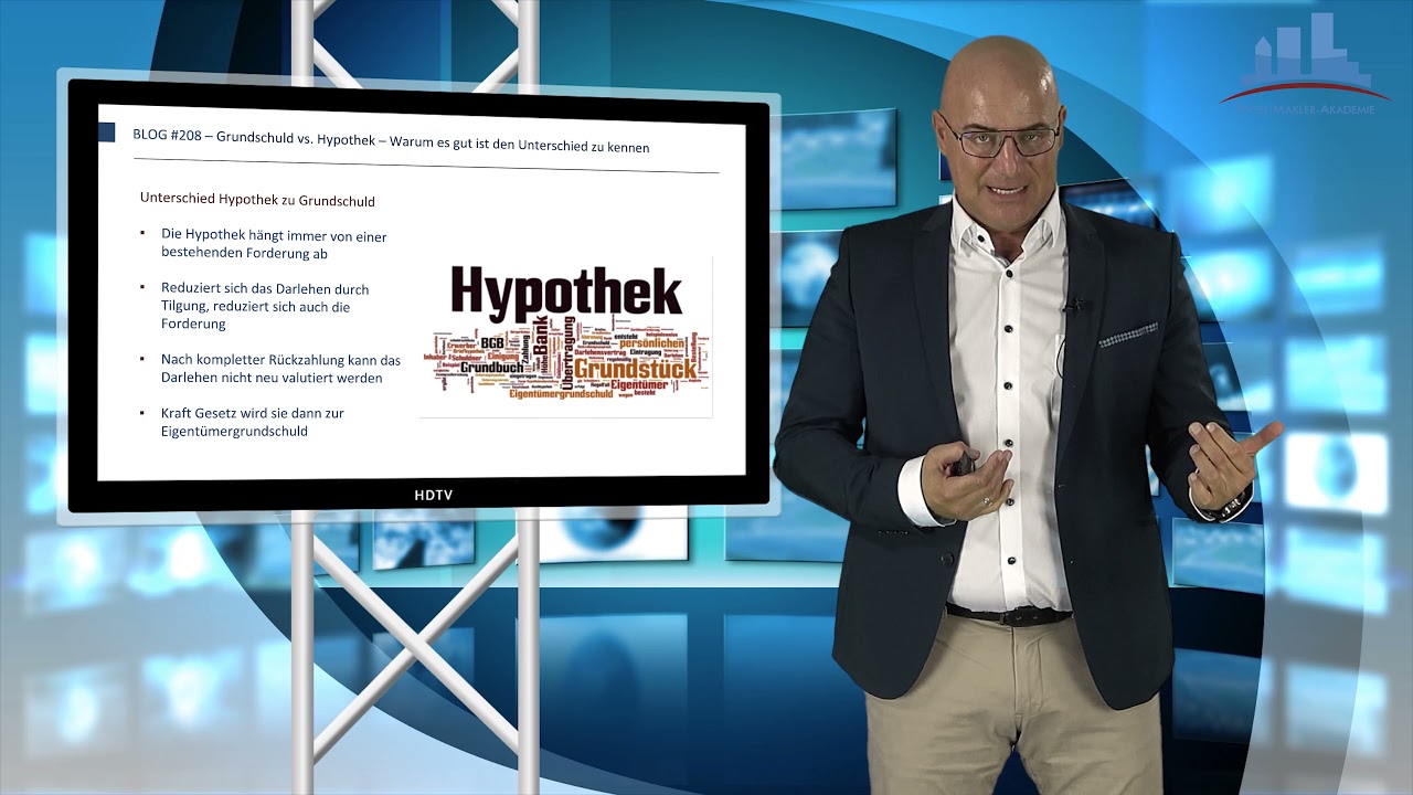 Grundschuld vs. Hypothek - Warum es gut ist den Unterschied zu kennen